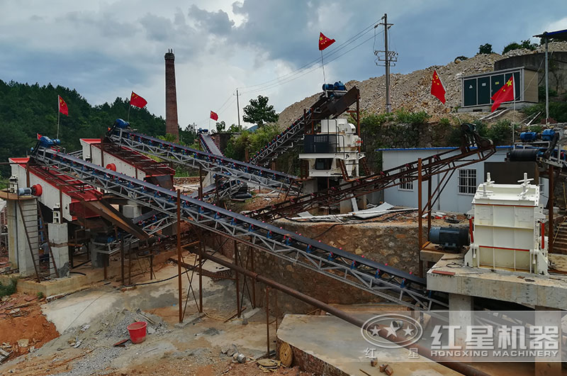 制砂場制砂生產(chǎn)客戶現(xiàn)場實拍 制砂場制砂生產(chǎn)客戶現(xiàn)場實拍